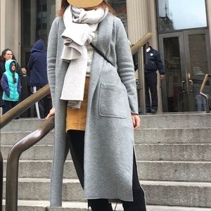 Aritzia Babaton pure wool coat size M